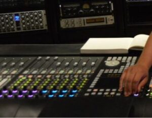 Joao Lucas working in studio